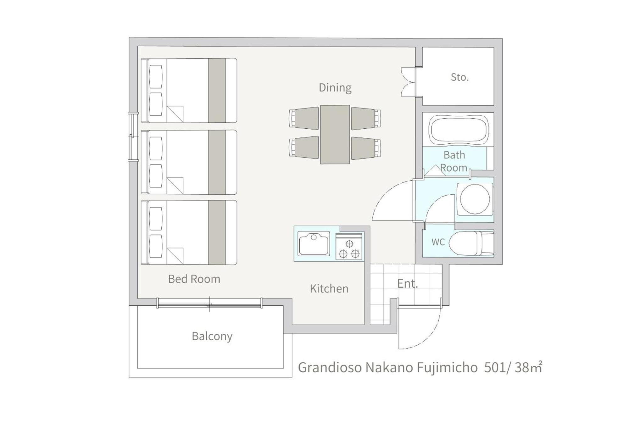 Green House Nakano Fujimicho - Vacation Stay 65983V طوكيو المظهر الخارجي الصورة